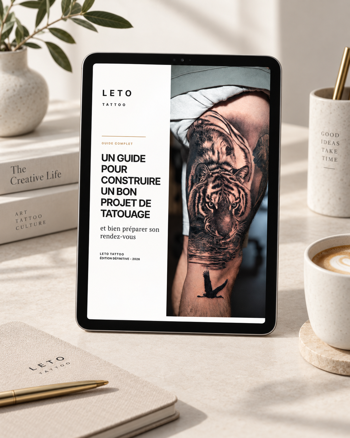 Présentation ebook Leto Tattoo Studio