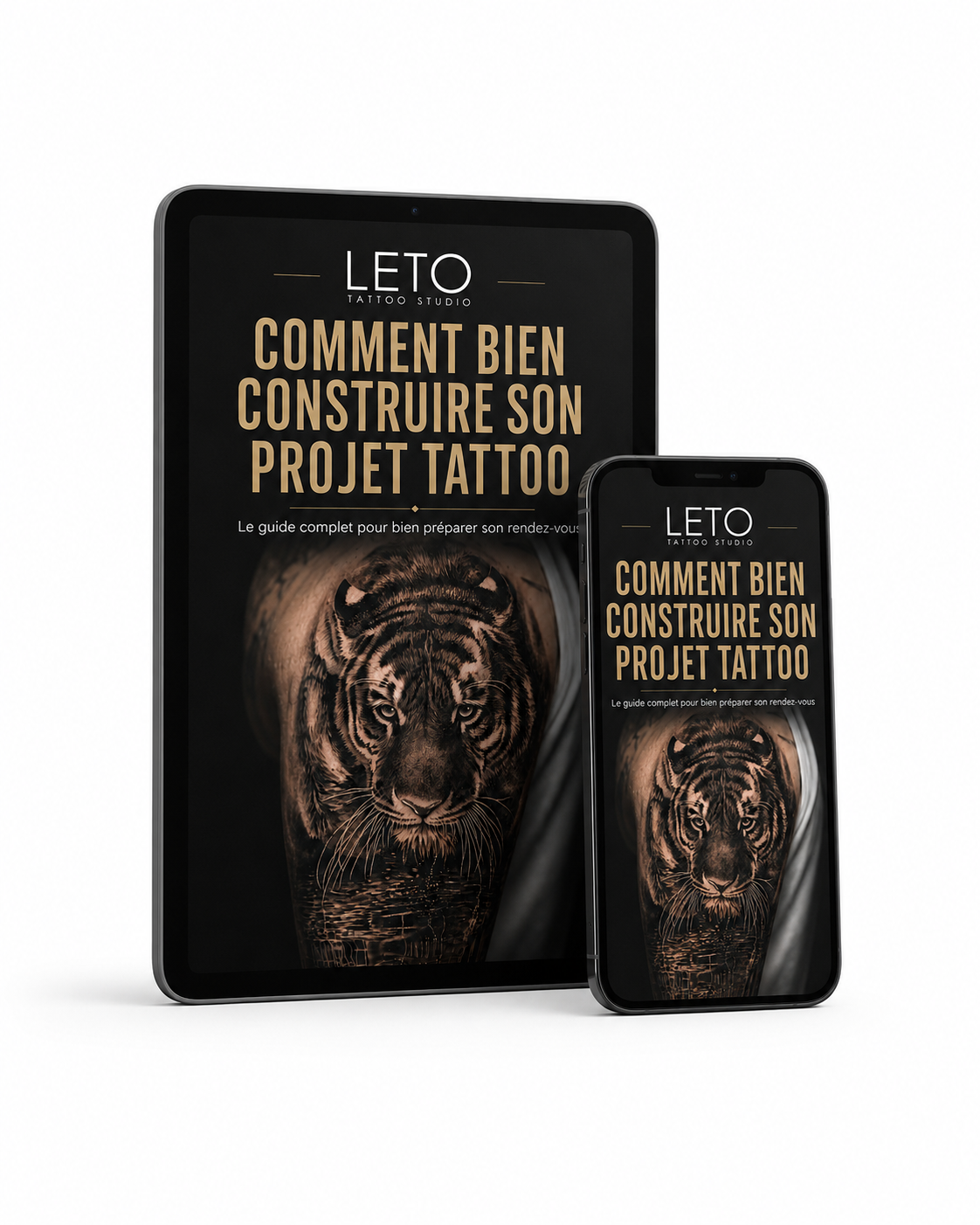 Couverture Ebook Leto Tattoo